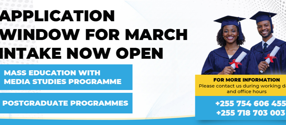 MAOMBI YA UDAHILI WA DIRISHA LA MACHI